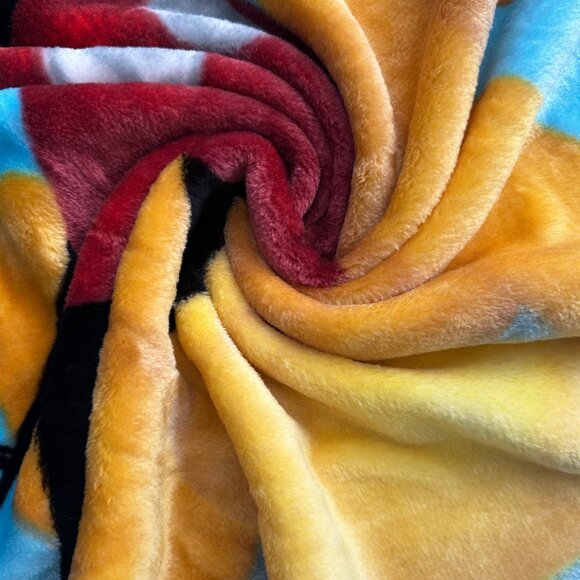 TT Disney Mickey & Pluto Plush Throw Blanket 40"x50" - Picture 4 of 5